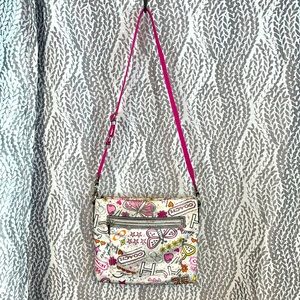 Coach canvas crossbody